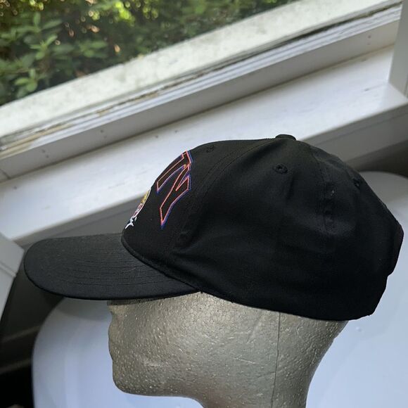 Signed Track Gear Petty Hot Wheels Mattel Racing 44 black snap back cap - Picture 5 of 7